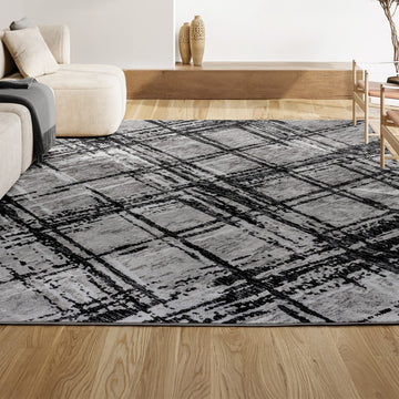 Slant Modern Abstract Area Rug